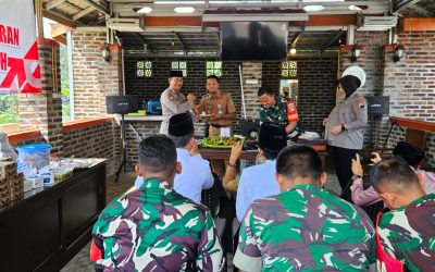 Memperingati Hari Bhayangkara ke 79 di Polsek Sigaluh